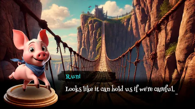 The Brave Little Pigs screenshot 4