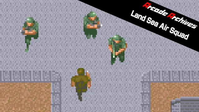 Arcade Archives Land Sea Air Squad