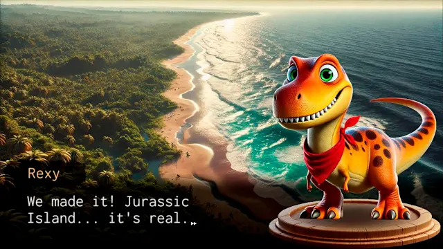 Jurassic Island: Little Dinosaur Park screenshot 1