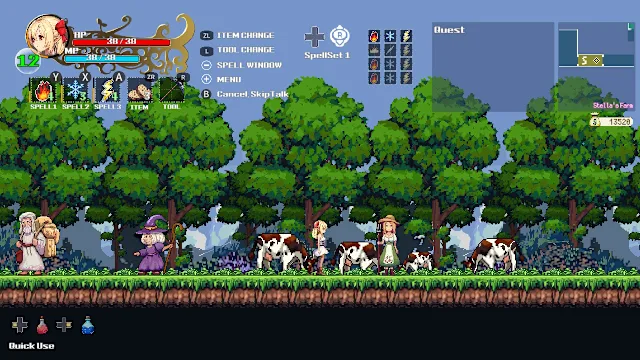Witchroid Vania: A Magical Girl’s Fantastical Adventures screenshot 2