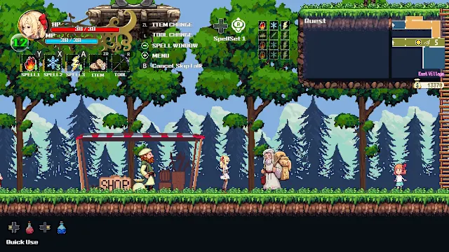Witchroid Vania: A Magical Girl’s Fantastical Adventures screenshot 1