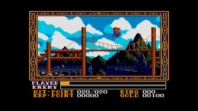 EGGCONSOLE WANDERERS FROM Ys MSX2 screenshot 2