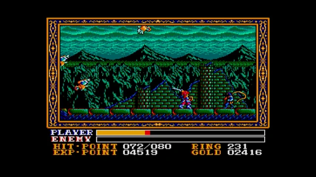 EGGCONSOLE WANDERERS FROM Ys MSX2 screenshot 1