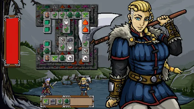 Warriors Waifus Mahjong screenshot 4