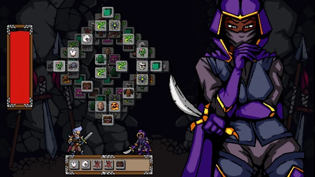 Warriors Waifus Mahjong screenshot 1