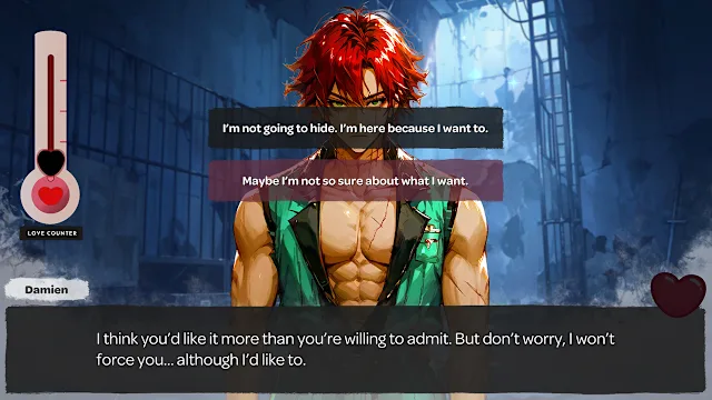 Psychiatric Prison Romance: Serial Killer Anime Boys Dating Sim screenshot 2