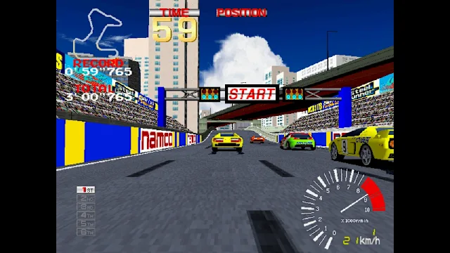Arcade Archives RIDGE RACER screenshot 0