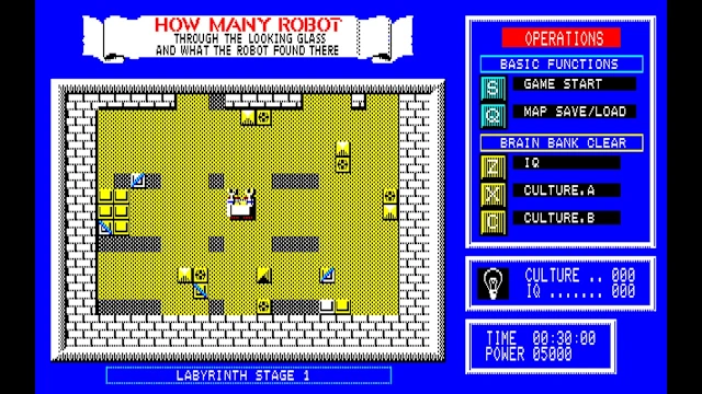 EGGCONSOLE HOW MANY ROBOT PC-8801mkIISR screenshot 1