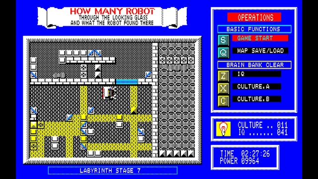 EGGCONSOLE HOW MANY ROBOT PC-8801mkIISR screenshot 3