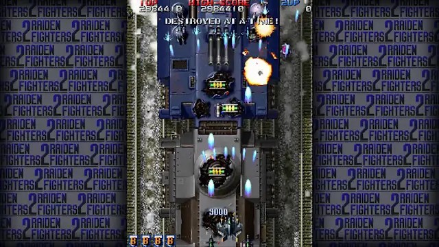 RAIDEN FIGHTERS 2 REMIX screenshot 2