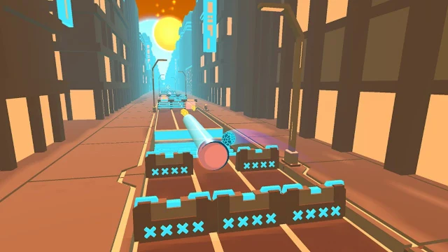 Neon Roller screenshot 2