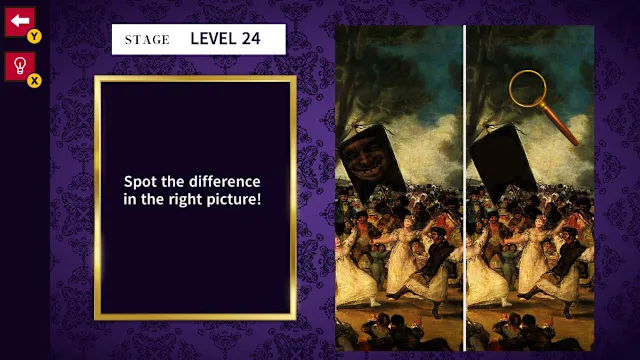 Spot the Difference with Masterpieces screenshot 0
