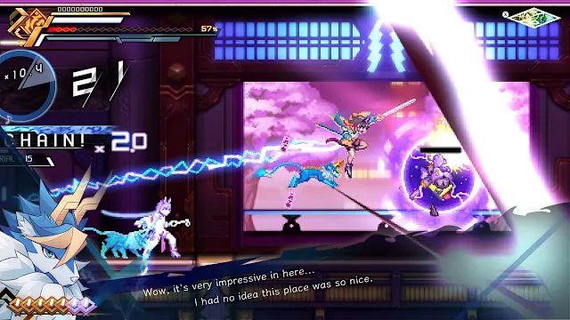 Azure Striker Gunvolt Trilogy Enhanced screenshot 2