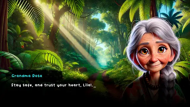 Lila and the Secret Flower Jungle screenshot 1