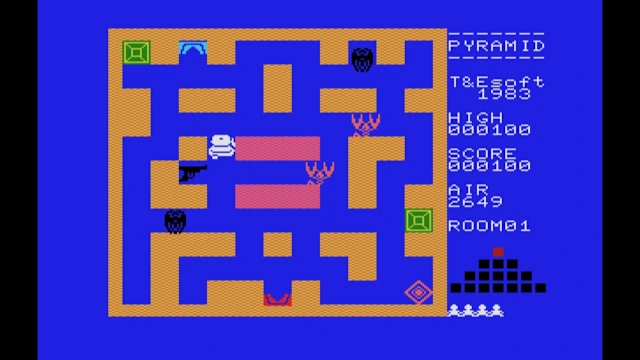 EGGCONSOLE PYRAMID WARP MSX screenshot 5