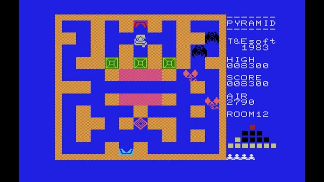 EGGCONSOLE PYRAMID WARP MSX screenshot 4