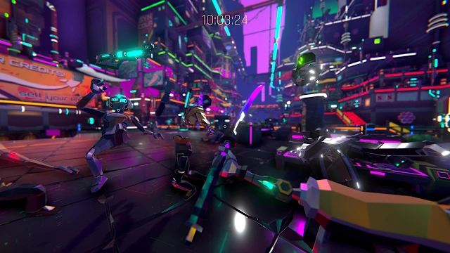 CYBERSLAYER: No Time to Regret screenshot 1