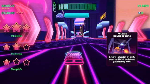 Retro Drive: Revamped screenshot 2