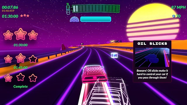 Retro Drive: Revamped screenshot 3