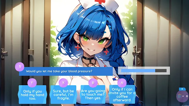 Medical Lab Science: Anime Nurse Love in the Public Hospital screenshot 2