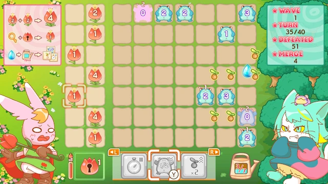 Garden of Merging Numbers screenshot 1