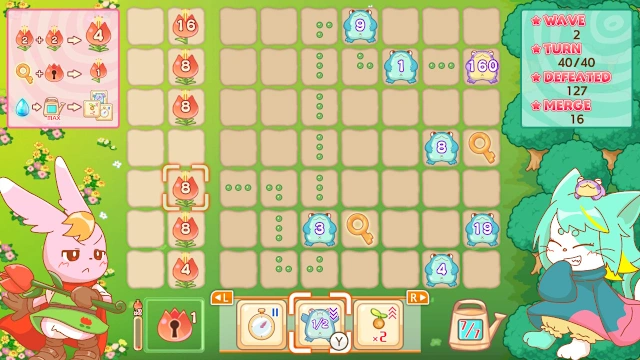 Garden of Merging Numbers screenshot 2