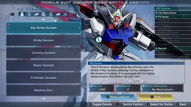MOBILE SUIT GUNDAM SEED BATTLE DESTINY REMASTERED screenshot 4
