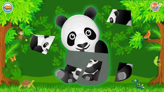 Puzzles & Colors Games for Kids Toddler Coloring Book Draw Paint screenshot 4