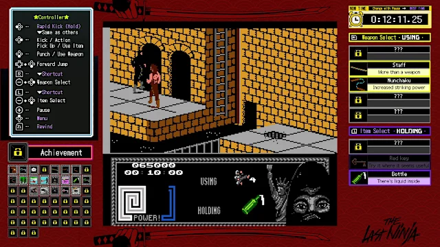 JALECOlle Famicom Ver. The Last Ninja screenshot 3