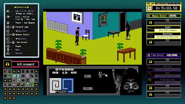 JALECOlle Famicom Ver. The Last Ninja screenshot 4