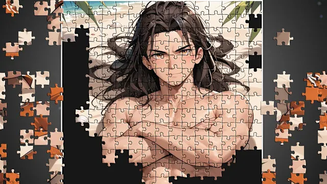 Hentai Puzzle: Muscular Guys screenshot 3