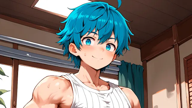 Hentai Puzzle: Muscular Guys screenshot 2