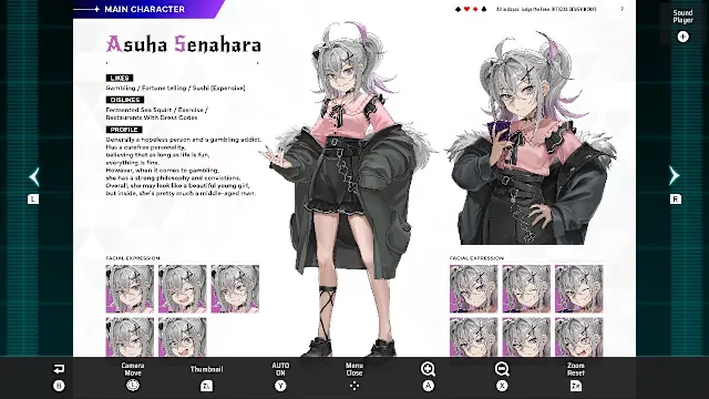 All in Abyss: Judge the Fake OFFICIAL DESIGNWORKS & MUSIC PLAYER screenshot 1