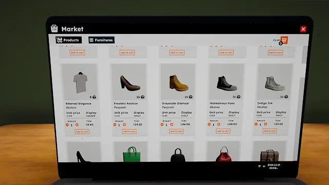 Clothes & Outlet Supermarket Store Simulator screenshot 4