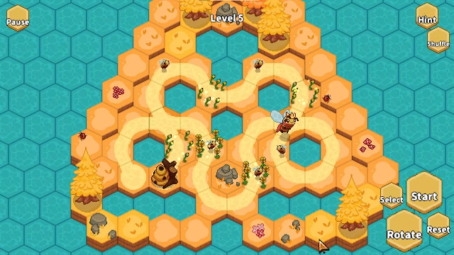 Bee Flowers: Royal Garden screenshot 2