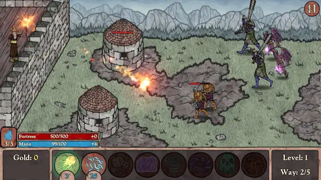 Wizard's Fortress screenshot 1