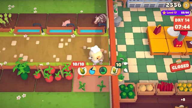 Cat&Rabbit Pizza Farming screenshot 2
