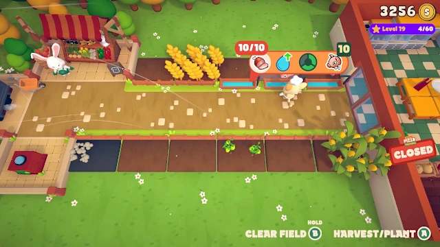Cat&Rabbit Pizza Farming screenshot 4