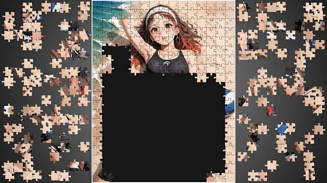 Hentai Puzzle: Volleyball Girls screenshot 2