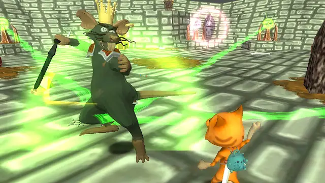 Georgie-Yolkie 64 - The Furry Tale screenshot 2