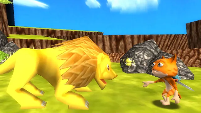 Georgie-Yolkie 64 - The Furry Tale screenshot 1