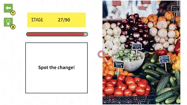 Aha! Spot the Change Brain Teaser screenshot 0