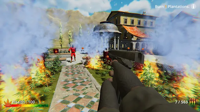Ganja Cartel: Warfare Shooter Simulator screenshot 0