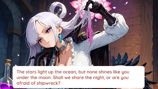 Pirate Anime Quest: One Girls' Journey, A Piece of Island Love screenshot 1