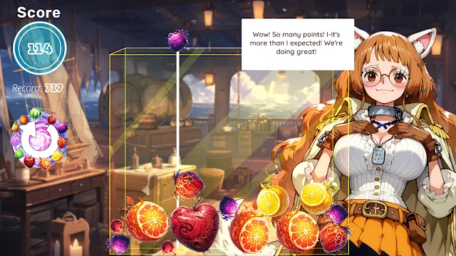 Pirate Anime Quest: One Girls' Journey, A Piece of Island Love screenshot 0