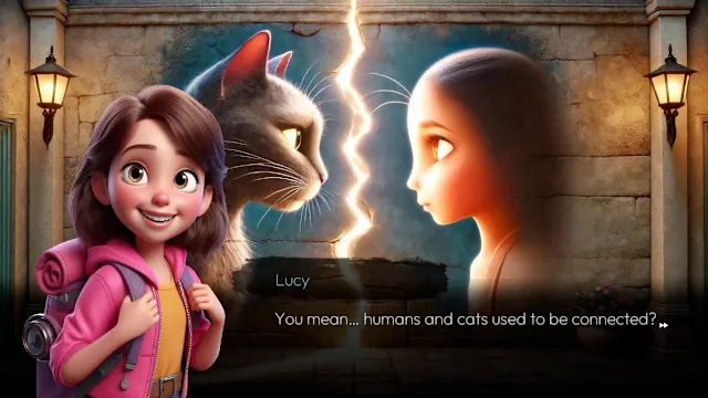 Lucy and the Talking Cat: The Secret Cat Kingdom screenshot 0