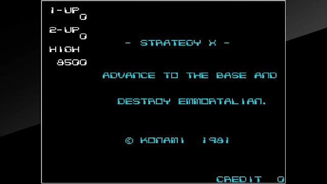 Arcade Archives STRATEGY X screenshot 0