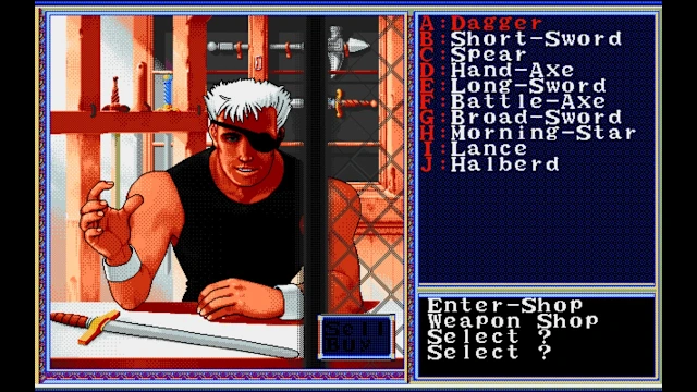 EGGCONSOLE Revival Xanadu Easy Ver PC-9801 screenshot 5