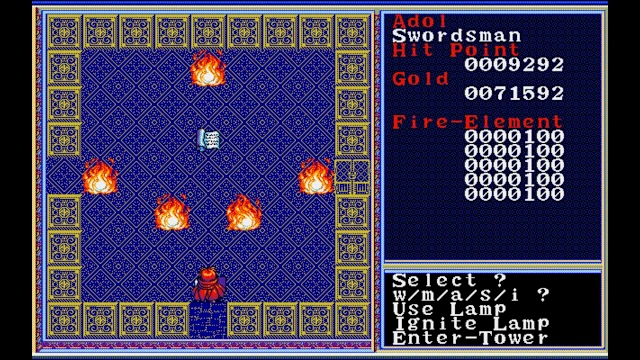 EGGCONSOLE Revival Xanadu Easy Ver PC-9801 screenshot 2