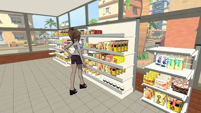 Supermarket Anime Collector's Simulator screenshot 2